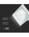 V-TAC 20W LED Соларен Прожектор 4000К Бяло Тяло - 10408 - 3