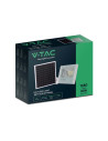 V-TAC 20W LED Соларен Прожектор 4000К Бяло Тяло - 10408 - 10