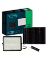 V-TAC 20W LED Соларен Прожектор 6400K Сменяема Батерия Черно Тяло - 7827 - 2