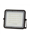 V-TAC 10W LED Соларен Прожектор 6400K Сменяема Батерия Черно Тяло - 7823 - 4