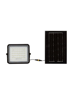 V-TAC 6W LED Соларен Прожектор 6400K Сменяема Батерия Черно Тяло - 7821 - Цена | LEDs4economy