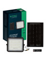V-TAC 6W LED Соларен Прожектор 6400K Сменяема Батерия Черно Тяло - 7821 - 2