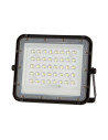 V-TAC 6W LED Соларен Прожектор 6400K Сменяема Батерия Черно Тяло - 7821 - 13