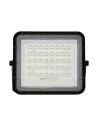 V-TAC 6W LED Соларен Прожектор 6400K Сменяема Батерия Черно Тяло - 7821 - 14