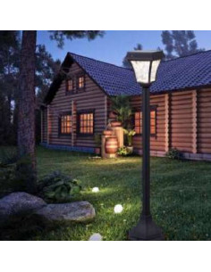 V-TAC 2W LED Соларна Наземна Лампа Черен Мат 3 в 1 - 2890 - Цена | LEDs4economy 2