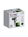 V-TAC 2W LED Соларно Колче IP65 3000K - 6660 - 2