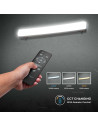 V-TAC LED Влагозащитено Тяло Солар 1200mm 18W 3 в 1 Дистанционно Сензор IP65 - 6500 - 5