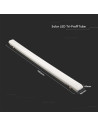 V-TAC LED Влагозащитено Тяло Солар 1200mm 18W 3 в 1 Дистанционно Сензор IP65 - 6500 - 9