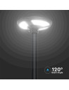 V-TAC LED Соларно Градинско Тяло 10W Сензор Дистанционно IP65 6500K - 5153 - 3