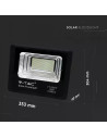V-TAC 40W LED Прожектор с Фотоволтаичен Панел 6000K - 94026 - 4