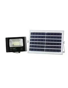 V-TAC 12W LED Прожектор с Фотоволтаичен Панел 6000K - 94006 - Цена | LEDs4economy 2