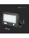 V-TAC 10W LED Прожектор Соларен Двулицев Черно Тяло 4000K - 8674 - 8