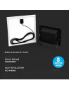 V-TAC 20W LED Соларен Прожектор 4000К Черно Тяло - 8575 - 2