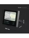 V-TAC 12W LED Прожектор с Фотоволтаичен Панел 4000K - 8573 - 3