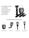V-TAC 1W Соларно Тяло 3 в 1 - 8558 - 10