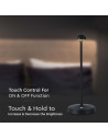 V-TAC 3W Led Настолна Лампа Черна 3000-6500 - 10328 - 8