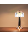 V-TAC LED Настолна Лампа 1800mAH Батерия 13.5x26.5 Злато 3000-6500 - 7938 - 3