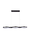 V-TAC LED Осветител 38W Висящ (95x100CM) Черен 4000 - 10043