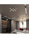 V-TAC LED Осветител 24W Черен 3000К - 7003 - 4