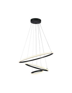V-TAC 32W LED Висяща Декоративна Лампа 600x400x200 Черно Тяло 3000 - 8017 - Цена | LEDs4economy