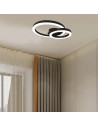 V-TAC LED Осветител 20W Два Ринга 3000 - 7000 - 3