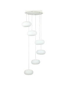 V-TAC 72W LED Висящ Пендел Димиращ Бял 3000 - 40011 - Цена | LEDs4economy