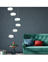 V-TAC 72W LED Висящ Пендел Димиращ Бял 3000 - 40011 - 6