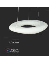 V-TAC 82W Пендел/Плафон Кръг 3 Цветен Димиращ Бял - 3960 - 9