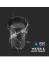 V-TAC 1W LED Осветител за Стъпала Черен Двупосочен 3000К - 4