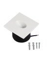 V-TAC 3W LED Луна за Стена Квадрат 3000К - 4