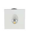V-TAC 3W LED Луна за Стена Квадрат 3000К - 6