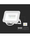 30W LED Прожектор SAMSUNG ЧИП PRO-S Бяло Тяло 6500К - 10