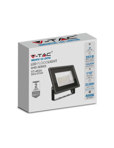 V-TAC 30W LED Прожектор SMD F-Series Черно Тяло 4000K - 6744 - Цена | LEDs4economy 2