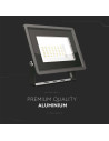 V-TAC 30W LED Прожектор SMD F-Series Черно Тяло 4000K - 6744 - 4