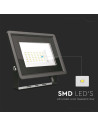 V-TAC 30W LED Прожектор SMD F-Series Черно Тяло 4000K - 6744 - 7