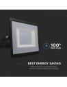 V-TAC 100W LED Прожектор Е-Series G2 Черно Тяло 4000K - 215965 - 10