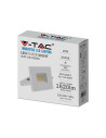 V-TAC 20W LED Прожектор Е-Series G2 Бяло Тяло 6500K - 215951 - 4