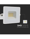 V-TAC 20W LED Прожектор Е-Series G2 Бяло Тяло 6500K - 215951 - 5