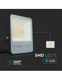 V-TAC 30W LED Прожектор G8 Черно Тяло 6400K 185 lm/W - 20450 - Цена | LEDs4economy 2