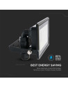 20W LED Прожектор SAMSUNG ЧИП Черно Тяло 6400К - 12