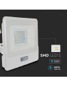 V-TAC 20W LED Прожектор PIR Сензор SAMSUNG Чип Бяло Тяло 4000K 1М Кабел - 20296 - 3