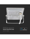 V-TAC 10W LED Прожектор PIR Сензор SAMSUNG Чип Бяло Тяло 4000K 1М Кабел - 20293 - 4