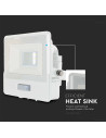 V-TAC 20W LED Прожектор PIR Сензор SAMSUNG Чип Бяло Тяло 6500K - 20273 - 3