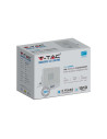 V-TAC 20W LED Прожектор PIR Сензор SAMSUNG Чип Бяло Тяло 6500K - 20273 - 9