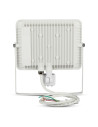 V-TAC 50W LED Прожектор Сензор SAMSUNG Чип Бяло Тяло 3000K - 466 - 8