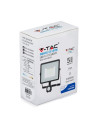 V-TAC 30W LED Прожектор Сензор SAMSUNG Чип Черно Тяло 3000K - 460 - 3