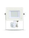 V-TAC 30W LED Прожектор Сензор SAMSUNG Чип Бяло Тяло 3000K - 457