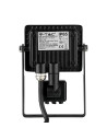 V-TAC 10W LED Прожектор Сензор SAMSUNG Чип Черно Тяло 3000K - 436 - 3