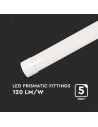 V-TAC 45W LED Линейно Тяло 150см 4000К - 8050 - 8