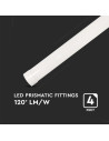 V-TAC 40W LED Линейно Тяло 120см 4000К - 8048 - 2